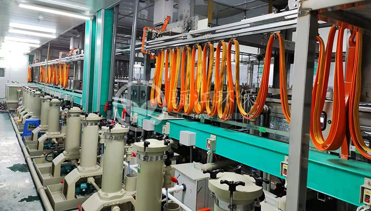 恭喜我司順利完成電鍍生產(chǎn)線