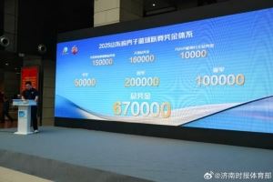 2025山東省男子籃球聯(lián)賽10月開打 總獎(jiǎng)金高達(dá)67萬(wàn)元