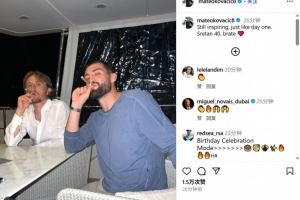 科瓦西奇曬合照為莫德里奇慶生：仍然鼓舞人心，就像第一天一樣